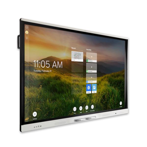 75 Inch Interactive Touch Screen Whiteboard High Contrast Ratio 5000:1 Connect Multiple Screens