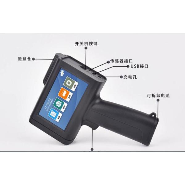 M10 Semi-automatic Industrial Portable Inkjet Printer for QR Date Code Batch Number Coding
