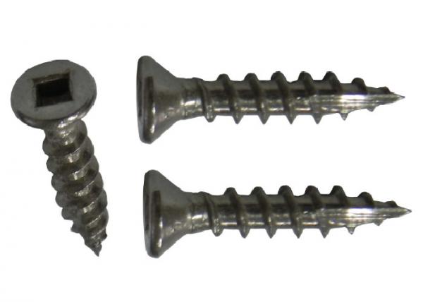 Quality Flat Head Thread Cutting Batten Screws Stainless Steel Square Socket Type 17 for sale