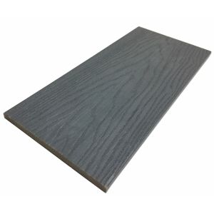 Buy cheap Eco Solid Plastic Wood WPC Slat Panel Cladding Wall Capped Cladding Fireproof product