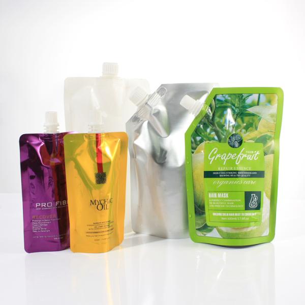 Universal Aluminum Foil Spout 120ml Stand Up Plastic Bag