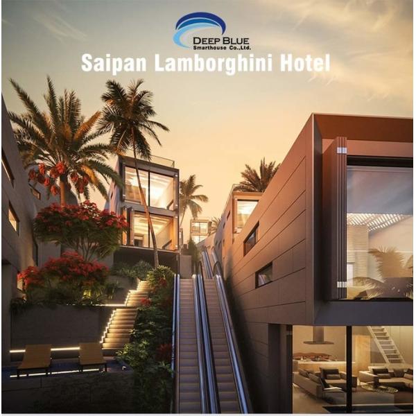 Structures AU NZ Standard Light Steel Frame House To Build Luxury Prefabricated Homes
