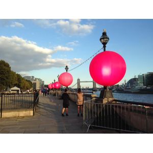 Buy cheap Dimmable Pink Blue RGBW Inflatable LED Light With Durable DMX512 Controler product