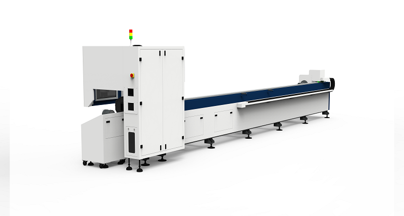 QH-GA Automatic Obstacle Avoidance Tube Laser Cutting Machine Weldseam Identification Beveling Cutting