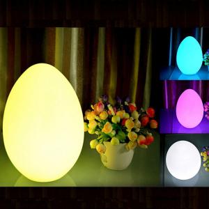 Buy cheap Decorative Egg Shaped Table Lamp , Egg Night Light With Remote product