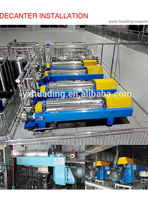 4000RPM 3 Phase Centrifuge 220V 380V Solid Liquid Separation Centrifuge For Waste Water