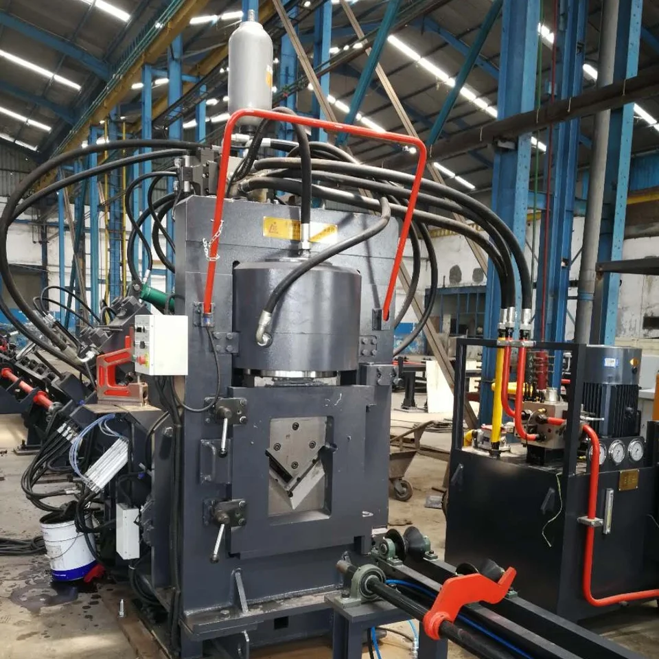 Advanced Cnc Computer Numerical Control Angle Punching Machine Precision