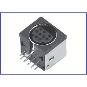 Buy cheap Mini Din Connector 8pin female Socket S terminal product