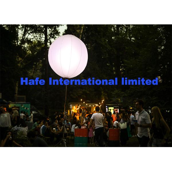 255 Colors RGBW 400W Moon Balloon Light With DMX Dimmable / Remote Dimmer