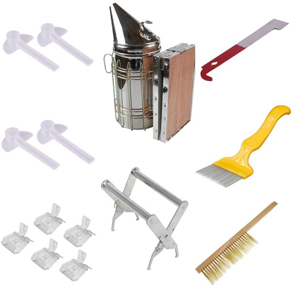 Agriculture Beekeeping Tool Kit 14 Pcs For Beekeepers Multi Function