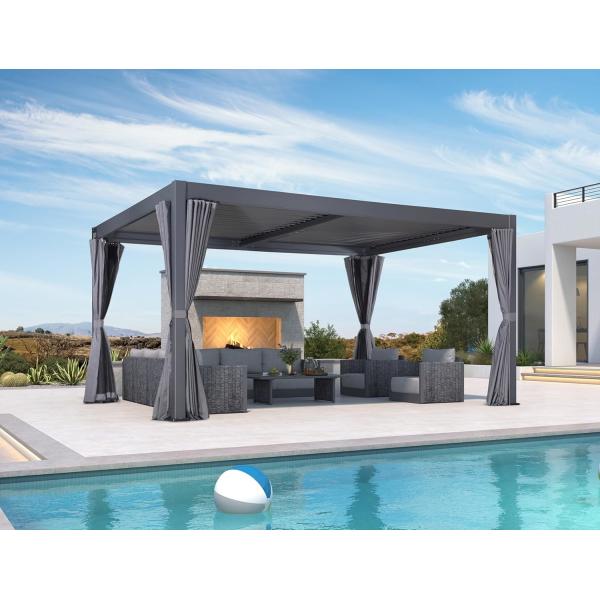 Customizable Size Backyard Aluminum Alloy Gazebo Durability And Versatility