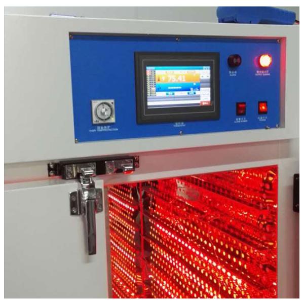 ISO9001 350degree Double Door Industrial Drying Equipment
