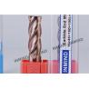 Buy cheap Long Shank Carbide End Mill Cutter Flat End Mill With 2 / 4 Flutes from wholesalers
