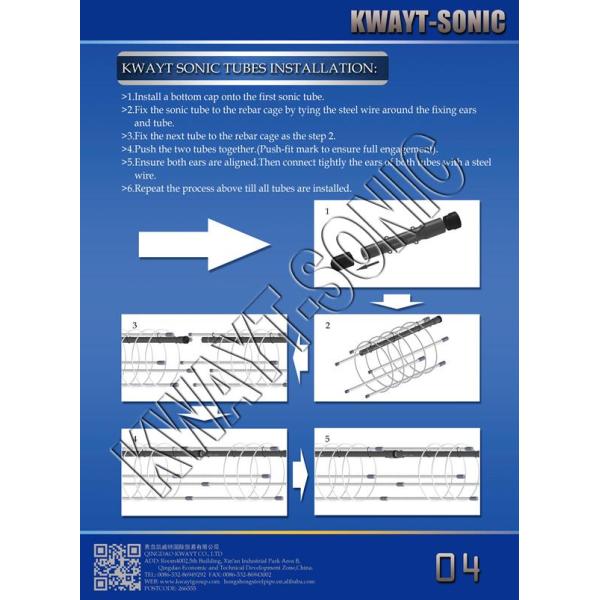 push fit sonic pipe for metro,bridge,building