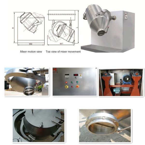 Full Auto Powder Mixing Machine 3D Powder Chemical Multifunctional 480V