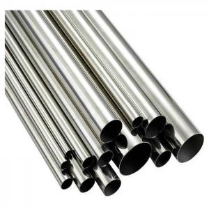 Buy cheap Bright Surface Welded Stainless Steel Tube SS201 202 321 Round Tube 400# 600grit product