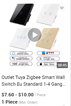 Home Security Tuya Smart Camera Video Motion Detection Wifi HD Wireless Outdoor Camera