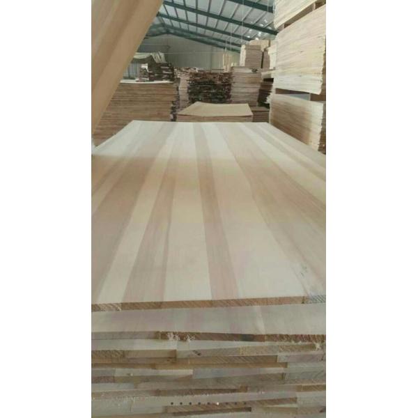 Poplar Wood Panel Solid Wood Board AA AB Grade Length 100mm-2440mm Online Technical Support