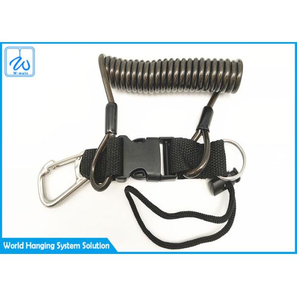 Strong PU Anti Lost Retractable Safety Lanyards