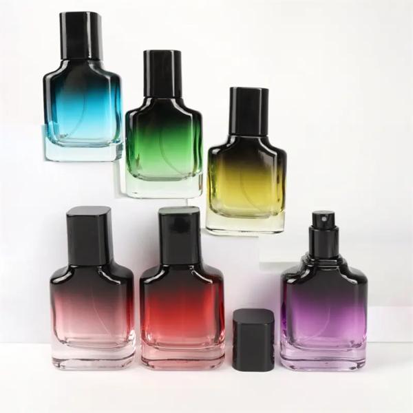 Glass Perfume Bottle Set with Stopper for Preserving Original Scent and Stability