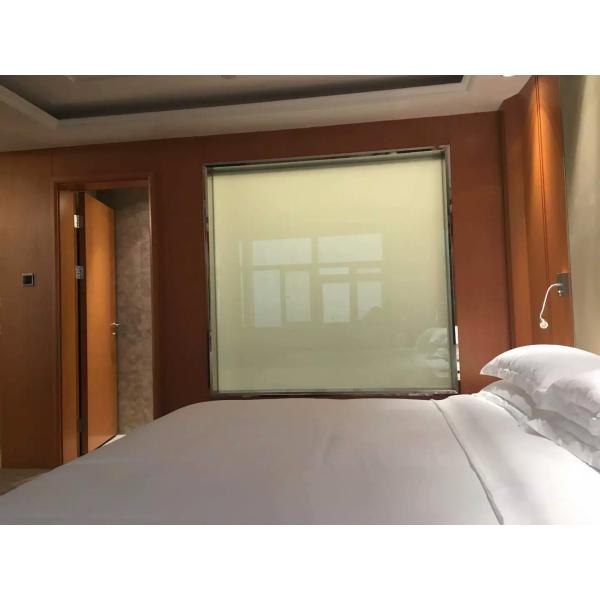 Privacy Protection PDLC Switchable Smart Glass 6+6mm With Low Power Consumption