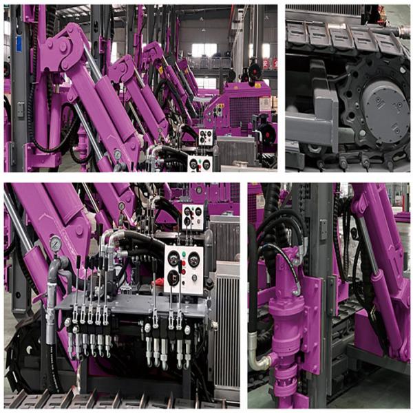 Portable Borehole Drilling Rig Mining Machinery Hydraulic DTH Drilling Rig Machine