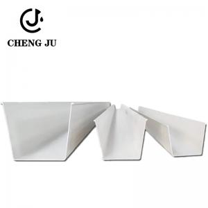 Buy cheap PVC Roof Rain Gutter Roofing Building Material Synthetic Plastic Rain Gutter product