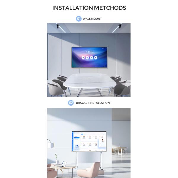 Touch Screen Interactive Smart Boards 55 Inch Smart Interactive Digital Board Interactive Digital Board for Schools Teaching