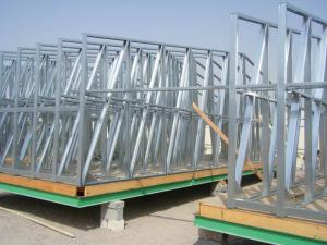 Buy cheap SAA Light Steel Frame Houses  steel frame prefab home Steel Structural Fabrication Workshop product