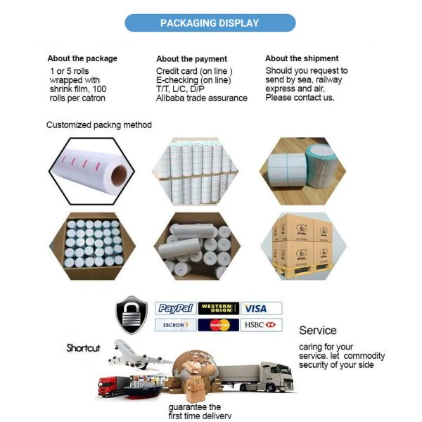 Waterproof Customizable A4 Label Stickers with Strong Adhesive for Inkjet and Laser Printers