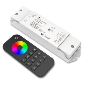 Buy cheap RF Wireless RGBW LED Strip Controller With Auto - Transmitting Function product