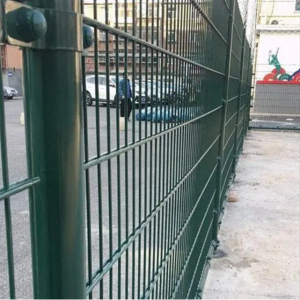 Twin Rod Double Wire Fencing Panel High Rigidity Perimeter System