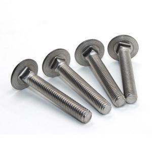 Buy cheap DIN 603 Galvanized Stainless Steel 304 Lock Bolts Nuts M8 Size Mushroom Head Square Neck Cup Socket product