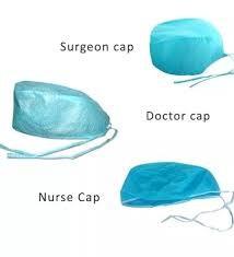 Buy cheap Safety Disposable Colorful Bouffant Scrub Cap 100% Polypropylene 18 21 24 product