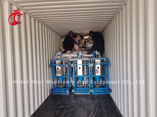 220V Chicken Manure Processing System , Poultry Manure Dewatering Machine Star