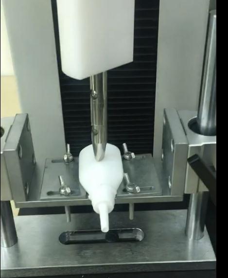 PET medicine bottle lid puncture tester Spray bottle cap pulling tester Bottle stiffness tester