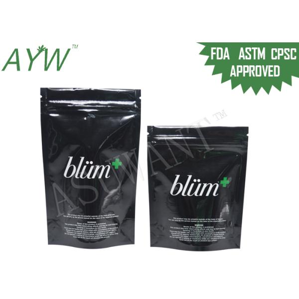 Plastic Weeds Packaging Medical Weed k Bags With130 Mic Thickness