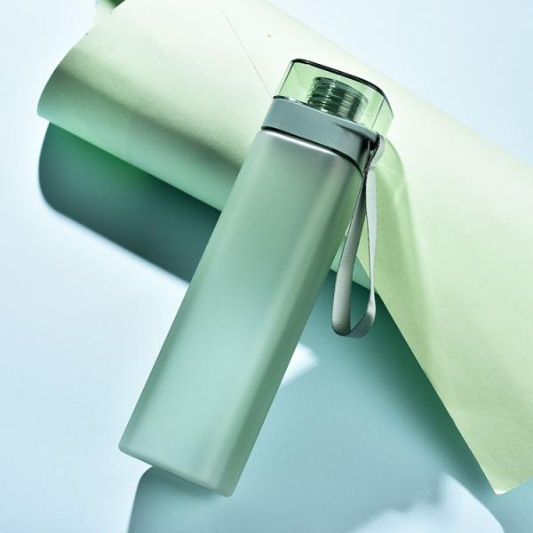 Sample Provided 700ml Capacity Custom Logo Square Water Bottle for Student Sports
