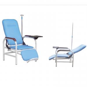 China Hospital Use Blood Transfusion Chair Medical Chair Drainage Pole And Dining Panel Optional on sale