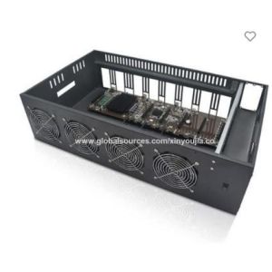 Used XFX Graphics Card Mining Rig XFX 588 8 Cards Rig 230M Hashrate
