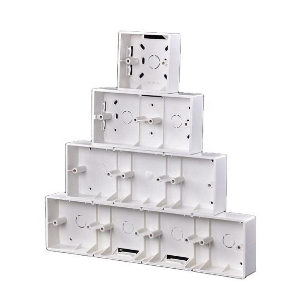 Electrical Plastic Junction Box White For Commercial Buildings