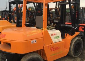 China Second Hand Forklifts TCM FD50 used japan forklifts cheap for sale 5 ton Counterbalanced Diesel Forklift on sale