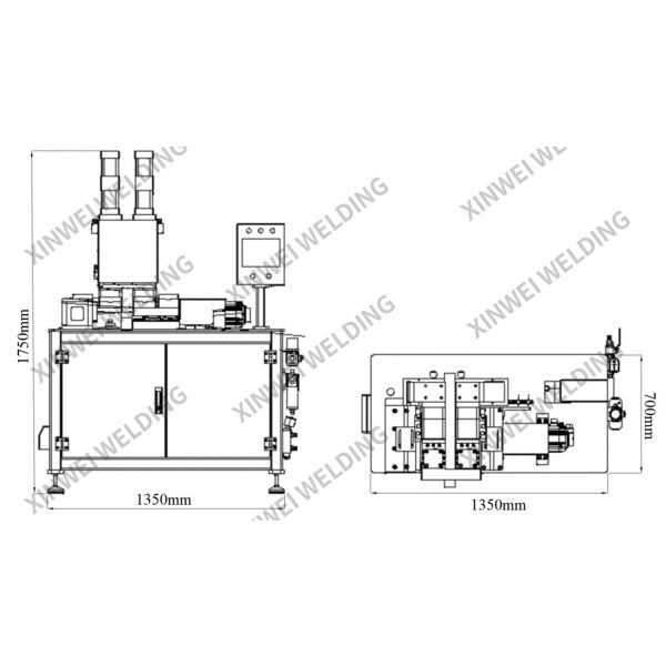 Full Automatic Flash Butt Welding Machine For Band Saw Blade Repair Welding