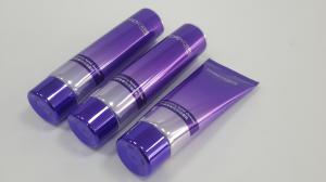 Buy cheap Gloosy cosmetic Packaging Laminate Tube Container with Electroplated Cap product