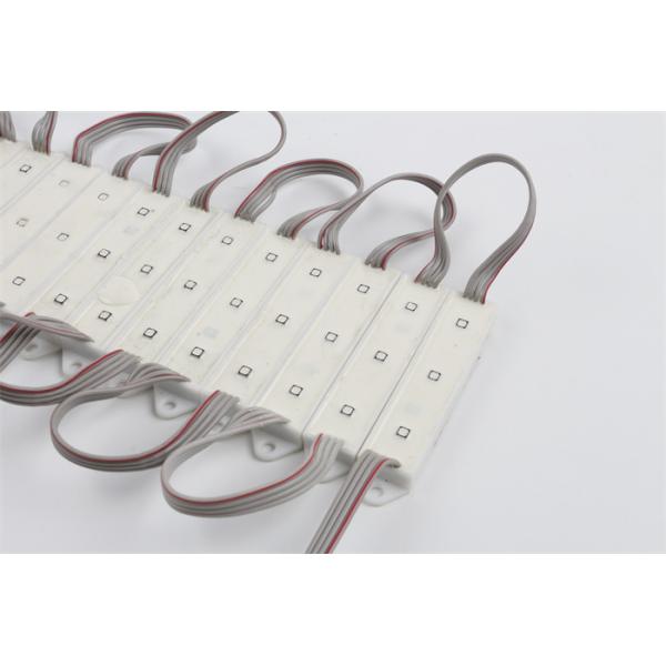 Full Color RGB 3535 SMD LED Injection Module 78*18MM IP67 DC12V 0.75W Waterproof