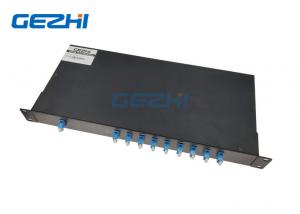 China 1 Monitor Port Single Fiber 1610nm 16 Channel CWDM Mux Demux on sale