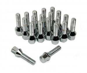 Buy cheap High Performance Auto Car Accessories , Bmw Chrome Lug Bolts Easy Installation product