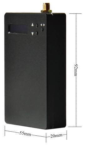 UHF Band COFDM Portable Video Receiver / Mobile Audio Video Receiver