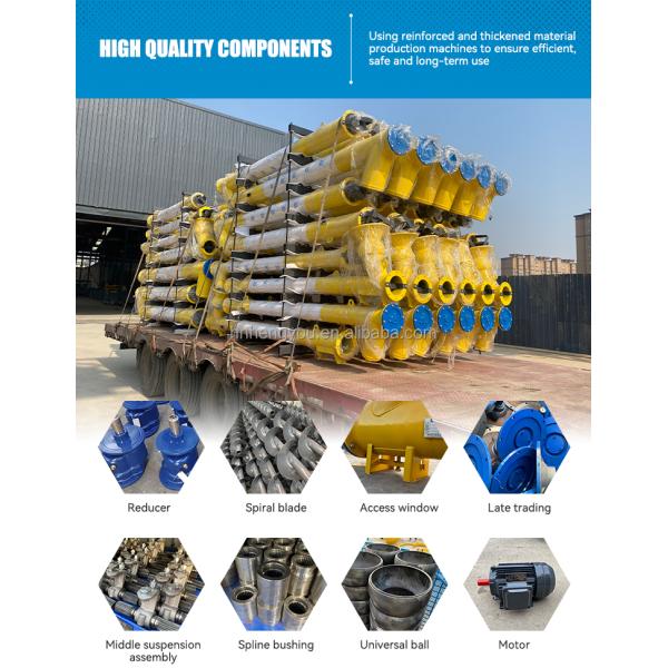 Hengyou Screw Conveyor for Cement Mobile Powder Screw Conveyor Machine