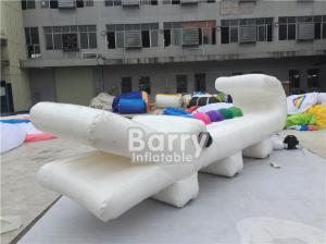 Buy cheap Outdoor Crocodile Inflatable Advertising Products / Custom Inflatable Lighting Advertising With White Color product
